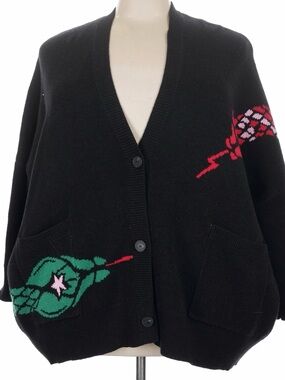 Dressed in LALA Snake Print Cardigan